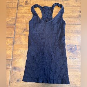 Free people intimately tank top racer back stretchy NWOT XS/S